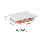 Hoomly Stackable Refrigerator Food Storage Container with Fresh-Keeping Lid