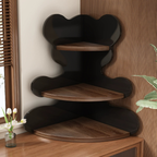 Hoomly Multipurpose 3-Tier Bear Corner Organizer Rack