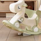 4-in-1 Kids Rocking Horse & Balance Bike with Push Handle