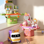 Hoomly Kids Pretend Play Kitchen & Doctor Toy Set with Storage Car Box