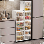 Multi-Layer Waterproof Space-Saver Storage Organizer with Wheels