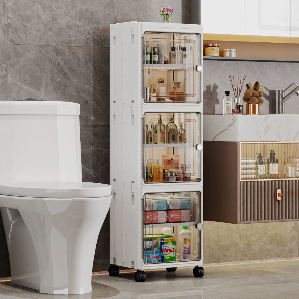 Multi-Layer Waterproof Space-Saver Storage Organizer with Wheels