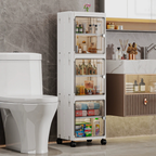 Multi-Layer Waterproof Space-Saver Storage Organizer with Wheels