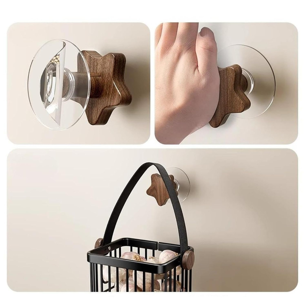 Hoomly Multi-Purpose Wall Mounted Kitchen Storage Basket