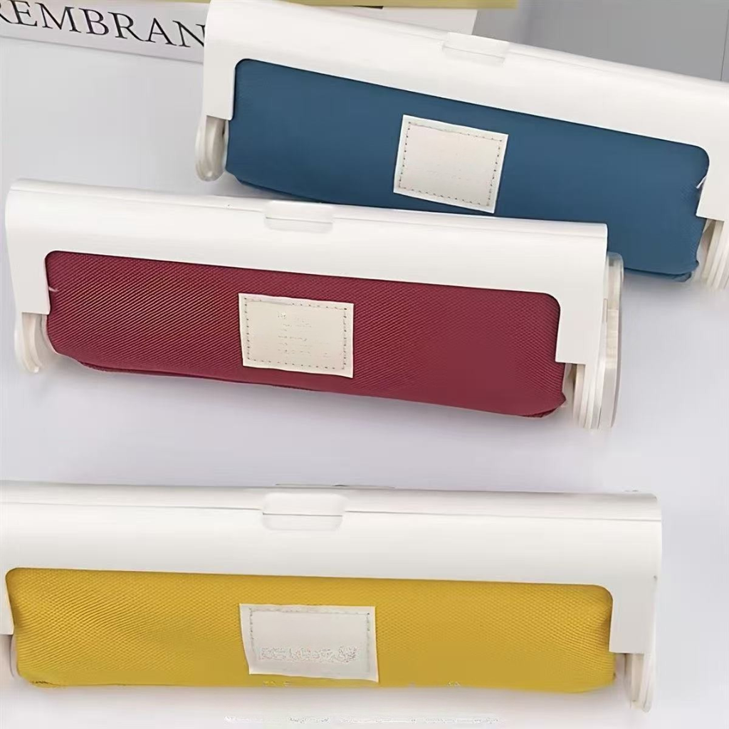 Hoomly Large Capacity Magnetic Opening Pencil Case with Organizer Compartments