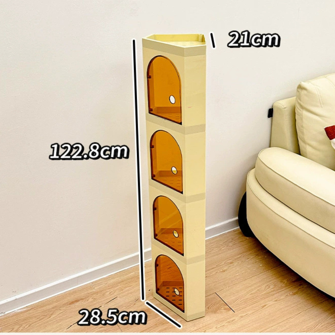 Multi-Purpose Corner Shelf Storage Rack