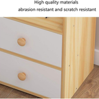 Modern 3-Drawer Bedside Storage Cabinet