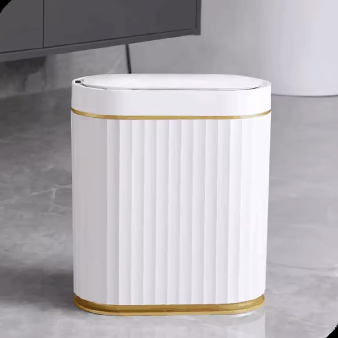 Hoomly Smart Motion Sensor Trash Can with Waterproof Touch Lid