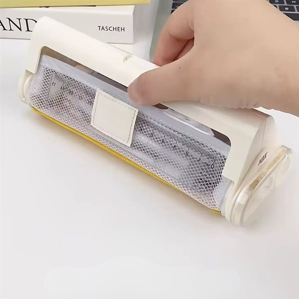 Hoomly Large Capacity Magnetic Opening Pencil Case with Organizer Compartments