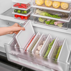Hoomly Stackable Refrigerator Food Storage Container with Fresh-Keeping Lid