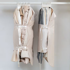 Premium Hanging Clothes Compression Storage Organizer with Dust Cover
