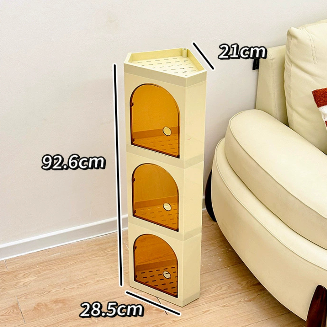 Multi-Purpose Corner Shelf Storage Rack