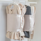 Premium Hanging Clothes Compression Storage Organizer with Dust Cover