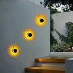 SunAura Decorative Outdoor Wall Lamp