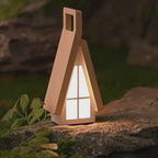 House-Shaped Rechargeable Touch Table Lamp